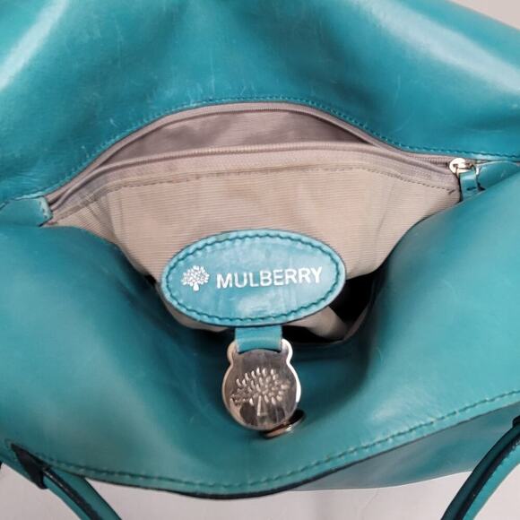 Mulberry foldable tote green bag - Picture 7 of 11